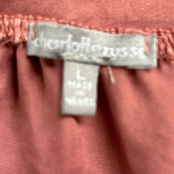 Charlotte Russe Peasant Blouse Top Women's Large Bronze Vixen Fairygoth Romantic - Picture 7 of 12